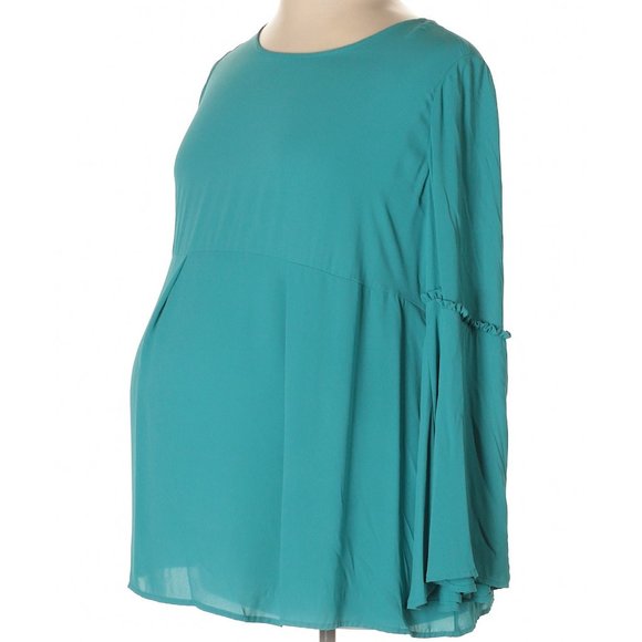 Octavia Tops - Octavia Maternity Blouse Long Sleeve EUC Sz XL